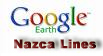 Nazca Lines, google earth, coordinates